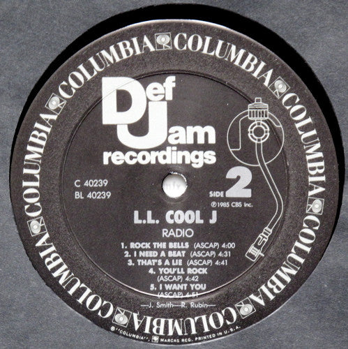 L.L. Cool J* : Radio (LP, Album)