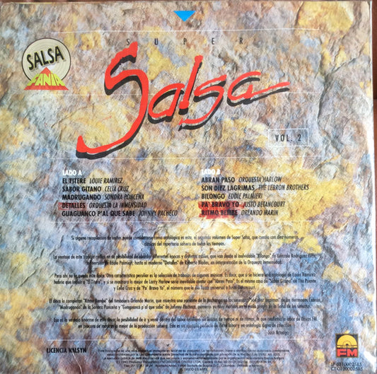 Various : Super Salsa Vol. 2 (LP, Comp)