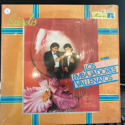Los Embajadores Vallenatos : Brindis con Los Embajadores Vallenatos (LP, Album)