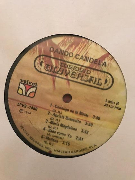 Conjunto Universal : Dando Candela..! (LP)