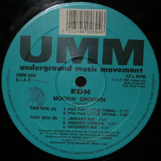 EDN : Moovin' Groovin' (12")