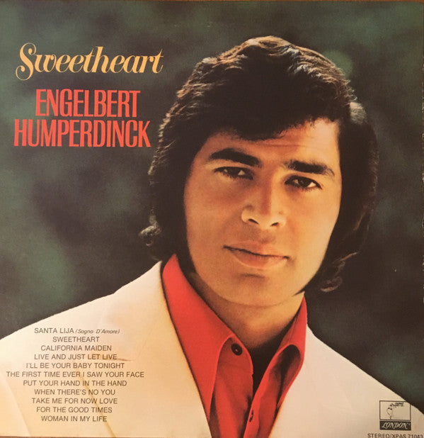 Engelbert Humperdinck : Sweetheart (LP, Album, Ter)