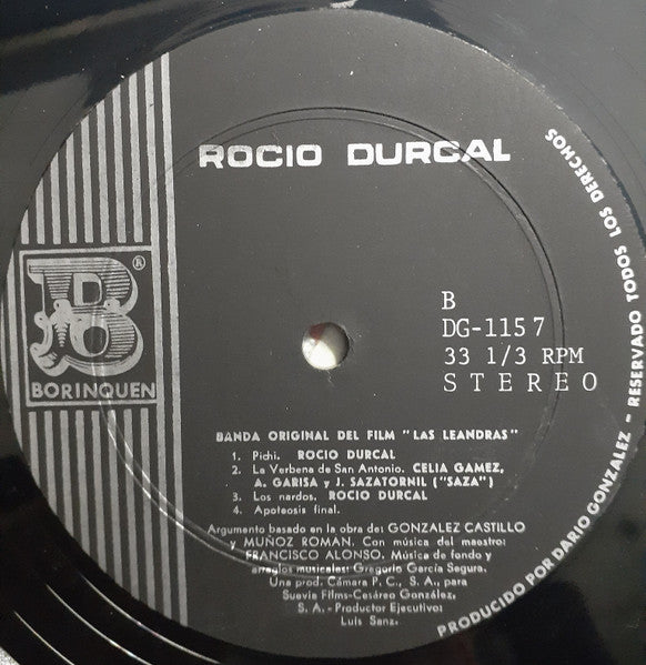 Rocío Dúrcal : Las Leandras (LP, Album)