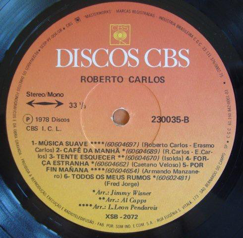 Roberto Carlos : Roberto Carlos (LP, Album, Gat)