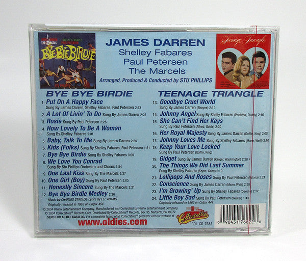 Various : Bye Bye Birdie / Teenage Triangle (CD, Comp)