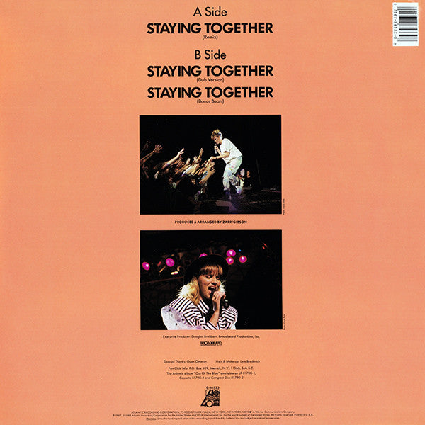 Debbie Gibson : Staying Together (12")