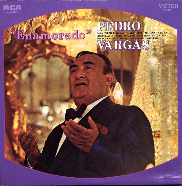 Pedro Vargas : Enamorado (LP, Album)