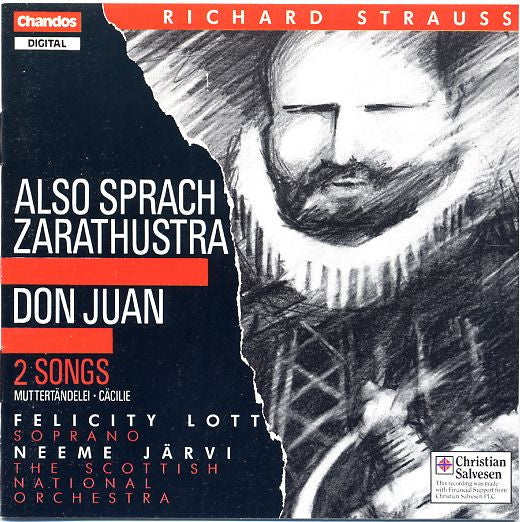 Richard Strauss - Felicity Lott, Neeme Järvi, Royal Scottish National Orchestra, Felicity Lott, Edwin Paling : Also Sprach Zarathustra Op. 30 / Don Juan Op. 20 / 2 Songs (CD, Album)