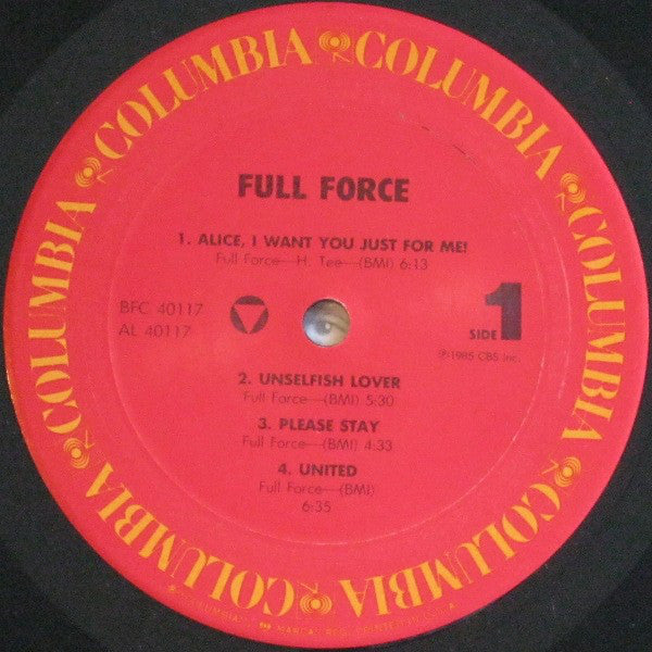 Full Force : Full Force (LP, Album, Car)
