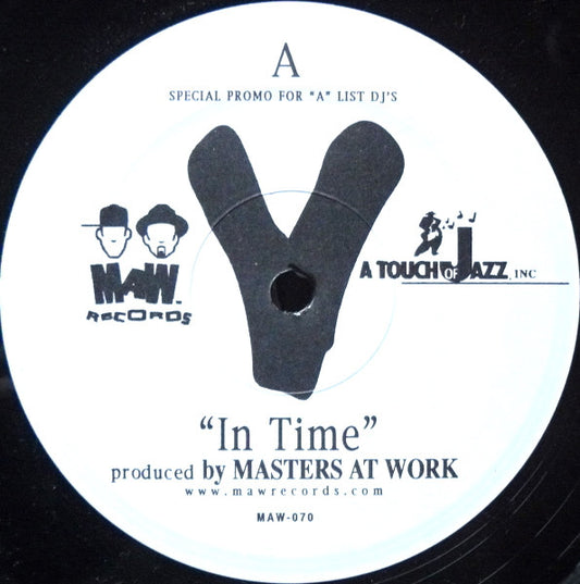 V : In Time (12", Promo)