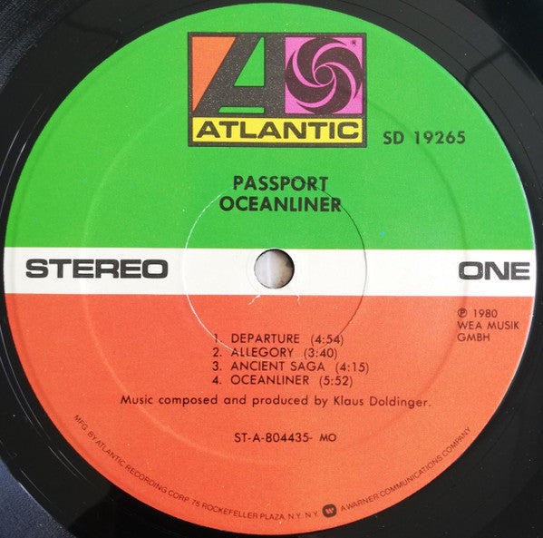 Passport (2) : Oceanliner (LP, Album, MO )