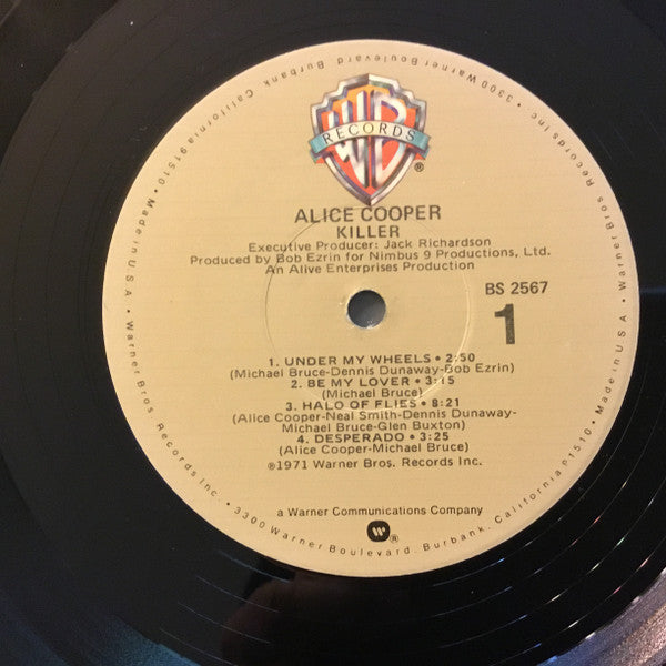 Alice Cooper : Killer (LP, Album, RE)