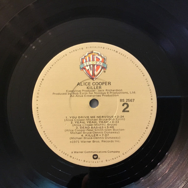 Alice Cooper : Killer (LP, Album, RE)