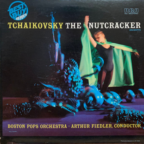 Pyotr Ilyich Tchaikovsky / Boston Pops Orchestra, Arthur Fiedler : The Nutcracker, Op. 71 (Excerpts) (LP, Album, RE, Ind)