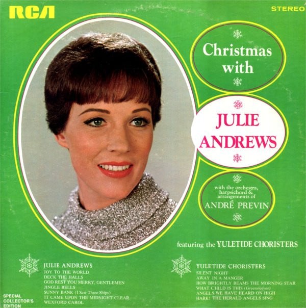 Julie Andrews With André Previn Featuring The Yuletide Choristers : Christmas With Julie Andrews (LP, Comp, S/Edition, Hol)