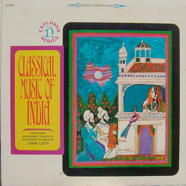 John Levy (2) : Classical Music Of India (LP, RE)