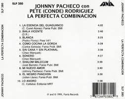 Johnny Pacheco Con Pete Rodriguez - La Perfecta Combinacion vinyl record, CD (Near Mint (NM or M-)) | Lulo Records