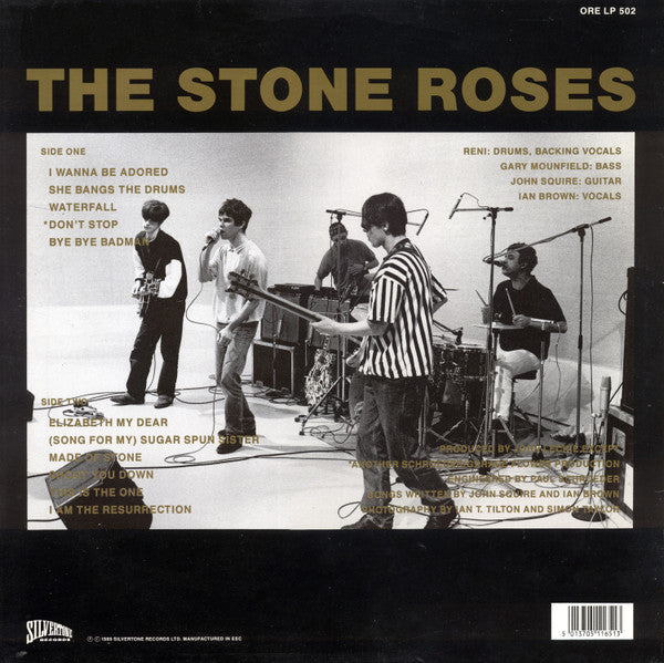The Stone Roses : The Stone Roses (LP, Album, Emb)