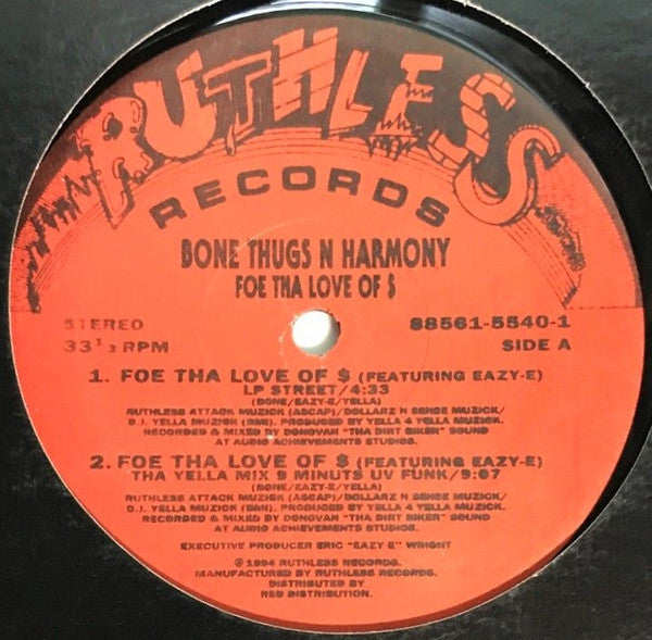 Bone Thugs-N-Harmony : Foe Tha Love Of $ (12")