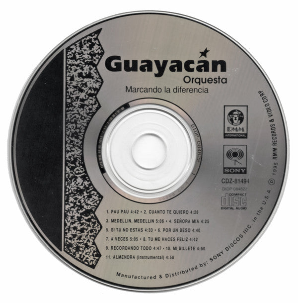Guayacán Orquesta : Marcando La Diferencia (CD, Album)