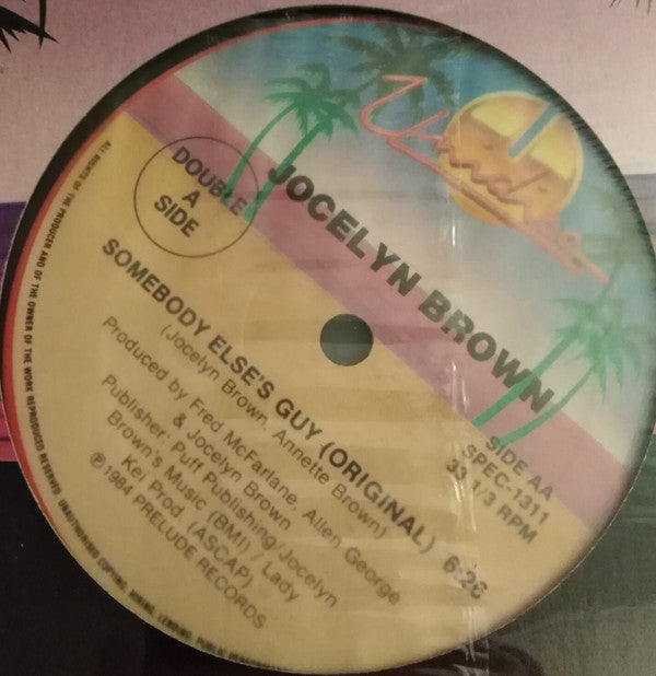 Debbie Jacobs / Jocelyn Brown : Don't You Want My love / Under Cover Lover / Somebody Else's Guy (12", RE)