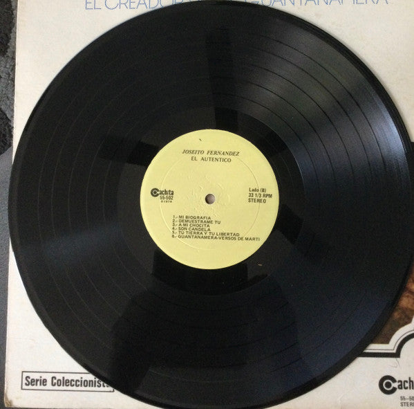Joseíto Fernández : El Autèntico (LP, Comp)