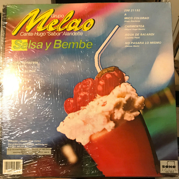 Grupo Melao : Salsa Y Bembe (LP, Album)