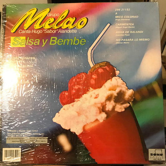 Grupo Melao : Salsa Y Bembe (LP, Album)