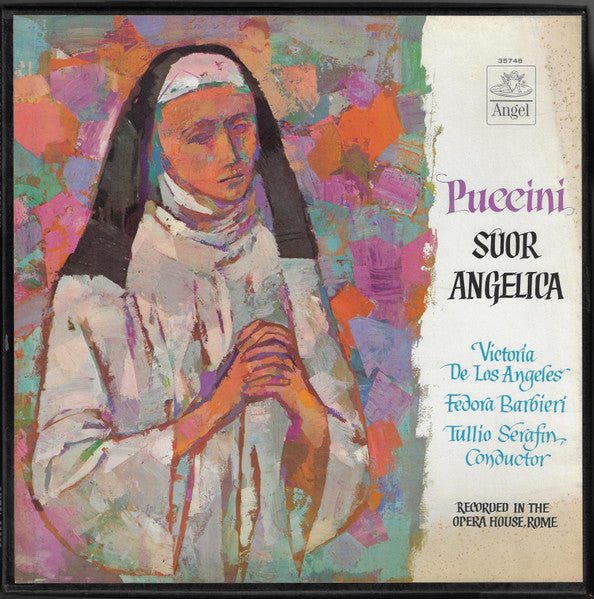 Giacomo Puccini, Victoria De Los Angeles, Fedora Barbieri, Tullio Serafin : Suor Angelica (LP, Mono, RE + Box)