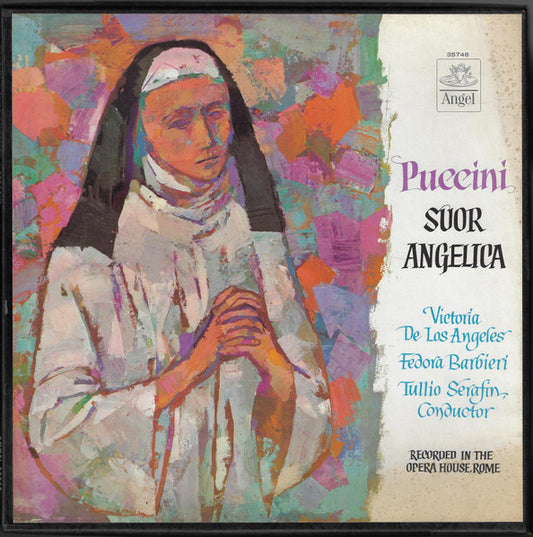 Giacomo Puccini, Victoria De Los Angeles, Fedora Barbieri, Tullio Serafin : Suor Angelica (LP, Mono, RE + Box)