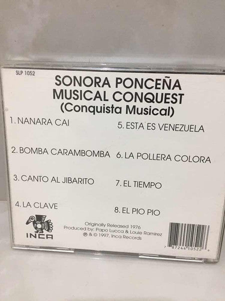 La Sonora Ponceña : Musical Conquest (Conquista Musical) (CD, Album, RE)