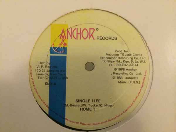 Home T : Single Life (12")