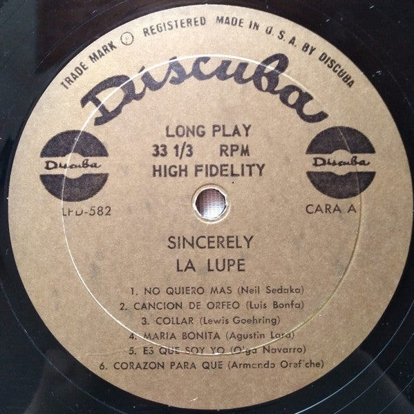 La Lupe : La Lupe Is Back (LP, Album, Mono)