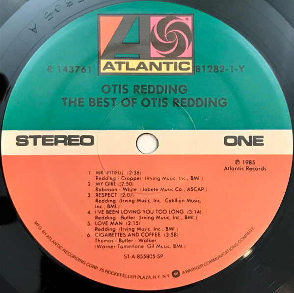 Otis Redding : The Best Of Otis Redding (LP, Comp, Club)