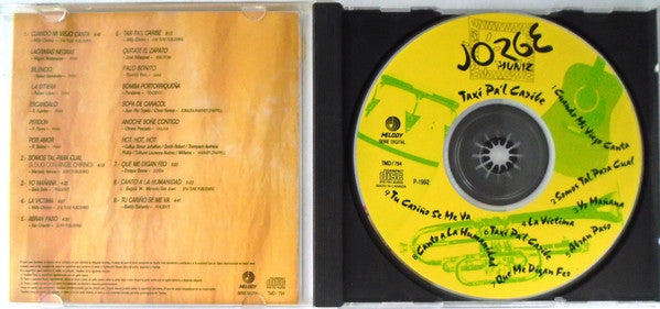 Jorge Muñiz : Taxi Pa'l Caribe (CD, Album)