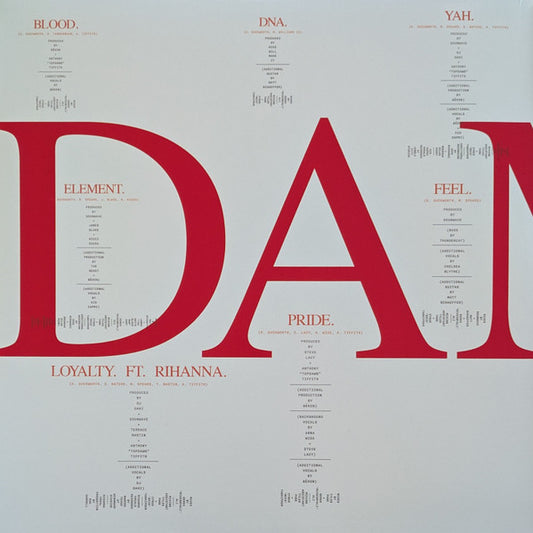 Kendrick Lamar : Damn. (2xLP, Album, Ltd, RE, RP, Gre)