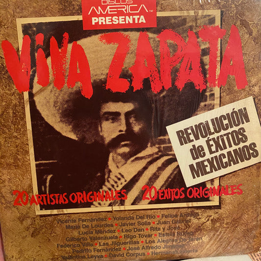 Various : Viva Zapata – Revolución de Exitos Mexicanos (2xLP, Comp)