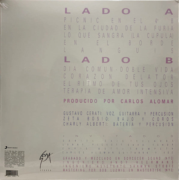 Soda Stereo : Doble Vida (LP, Album, RE)