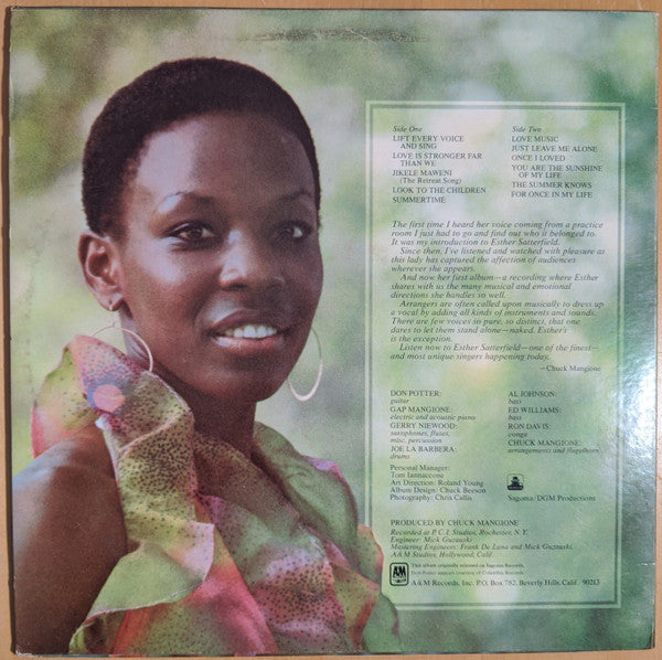 Esther Satterfield : Once I Loved (LP, Album)