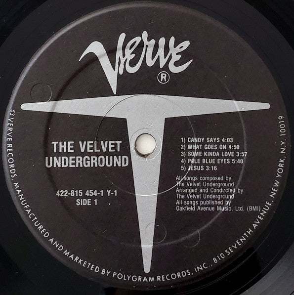 The Velvet Underground : The Velvet Underground (LP, Album, RE, RM, 53 )