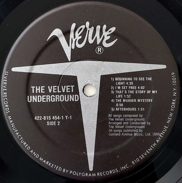 The Velvet Underground : The Velvet Underground (LP, Album, RE, RM, 53 )