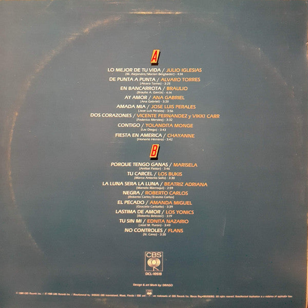 Various : 16 Estrellas De Oro (LP, Comp)