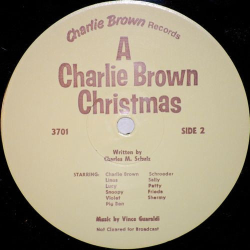 Charles M. Schulz : A Charlie Brown Christmas (LP, Album, Wad)