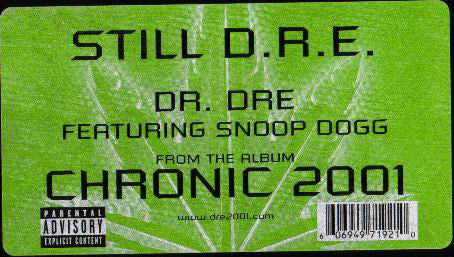 Dr. Dre Featuring Snoop Dogg : Still D.R.E. (12")