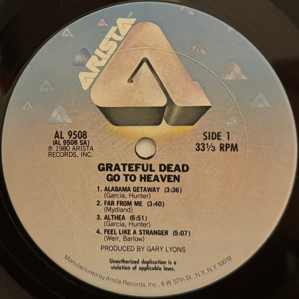Grateful Dead* : Go To Heaven (LP, Album, Pit)