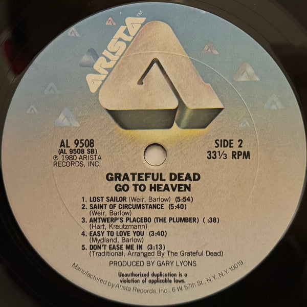 Grateful Dead* : Go To Heaven (LP, Album, Pit)