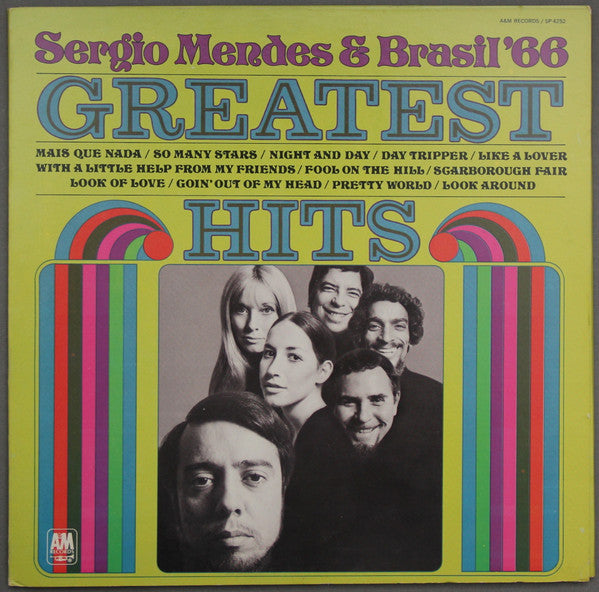 Sérgio Mendes & Brasil '66 : Greatest Hits (LP, Comp, Pit)