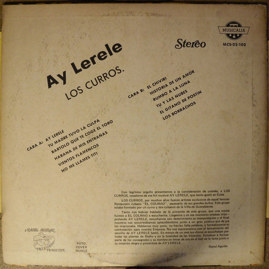 Los Curros : Ay Lererle (LP, Album)