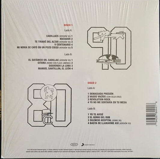Los Fabulosos Cadillacs : Vasos Vacíos (2xLP, Comp, RE)