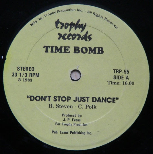 Various : Time Bomb (12", Mixed, Unofficial)